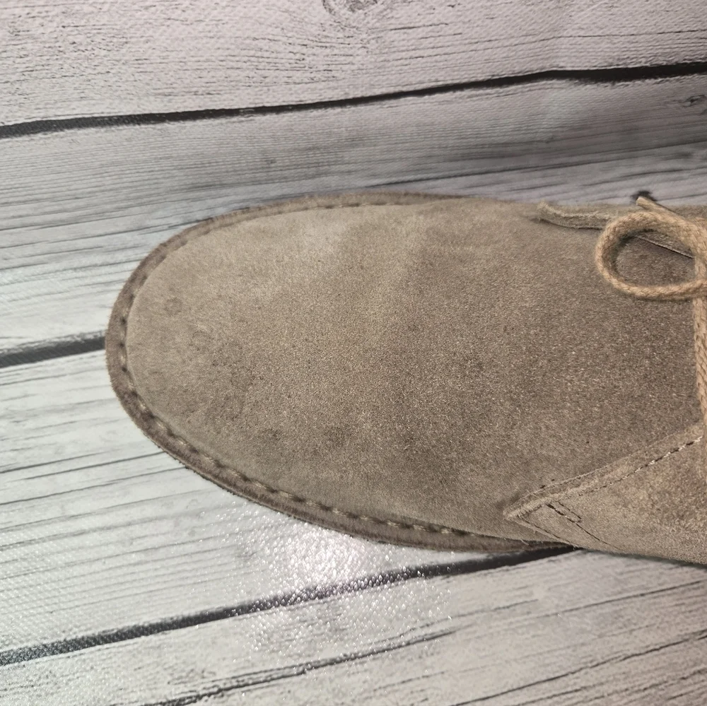 Rhodes Made in Italy Suede Chukka Boots Desert Style Crepe Sole Size 10